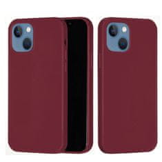 Nemo IPHONE 13 MINI Silikonski ovitek iz fleksibilnega silikona bordo barve