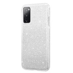 Nexeri Ohišje SAMSUNG GALAXY S20 FE / S20 LITE Glitter Silver