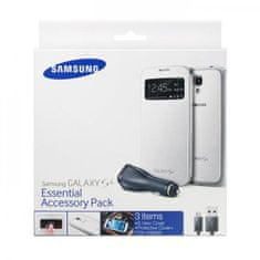 Samsung SAMSUNG I9500 S4 FLIP KIT+ŁS+USB BEL ORIGINAL