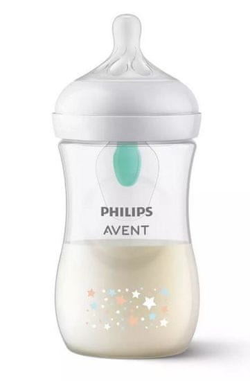 Philips Avent ODZIVNA NARAVNA STEKLENIČKA Z ZRAČNIM VENTILOM 26ML MEDVEDEK