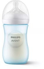 Philips Avent ODZIVNA STEKLENICA NARAVNA 260ML MODRA