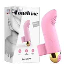 Love to Love Touch Me Finger Clitoral Massager Pink