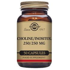 Solgar Solgar Choline/Inositol 250mg 50 Capsules 