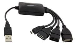 Esperanza ESPERANZA USB 2.0 HUB 3 X USB + 1 X MICRO USB