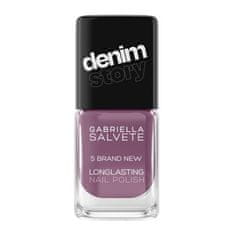 Gabriella Salvete Denim Story Longlasting Nail Polish lak za nohte 11 ml Odtenek 05 indigo dream