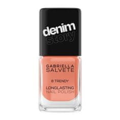 Gabriella Salvete Denim Story Longlasting Nail Polish lak za nohte 11 ml Odtenek 08 trendy