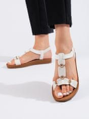 Amiatex Ženski sandal 108901, bele, 40