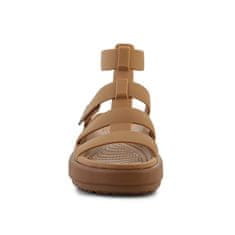 Crocs Sandali rjava 39 EU Brooklyn Luxe Gladiator