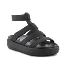 Crocs Sandali črna 39 EU Brooklyn Luxe Gladiator