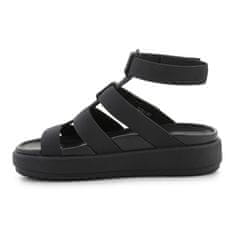 Crocs Sandali črna 39 EU Brooklyn Luxe Gladiator