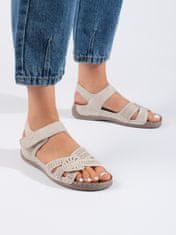 Amiatex Ženski sandal 108911, odtenki rjave in bež, 36