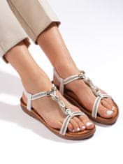 Amiatex Ženski sandal 108917, bele, 36