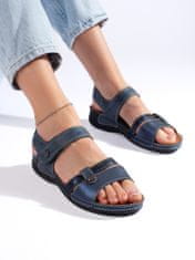 Amiatex Ženski sandal 108923, odtenki modre, 38