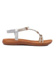 Amiatex Ženski sandal 108922, Srebrny, 41