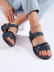 Amiatex Ženski sandal 108923, odtenki modre, 38