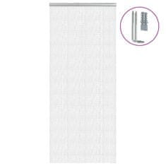 Vidaxl Verižna mreža proti mrčesu za vrata 90x212 cm aluminij