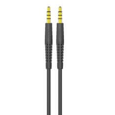 Budi AUX kabel mini jack 3,5 mm do mini jack 3,5 mm Budi, 1,2 m (črn)