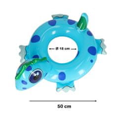 WOWO Napihljiv plavalni obroč Dinozaver - Napihljiv plavalni obroč dinozaver, 50 cm, največ 18 kg, za otroke od 3. leta dalje