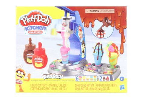 Play-Doh Set za sladoled s prelivi