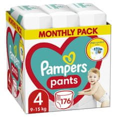 Pampers Active Baby-Dry Pants hlače za enkratno uporabo 4 (9-15 kg) 176 kosov - MESEČNA DOBAVA