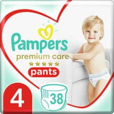 Pampers Premium Care Pants hlače za enkratno uporabo 4 (9-15 kg) 38 kosov