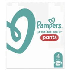 Pampers Premium Care plenične hlačke velikosti 4 (9-15 kg) 114 kosov