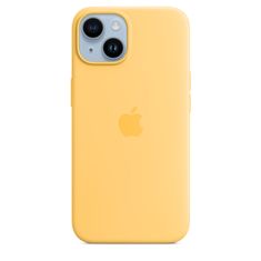 Apple Silikonsko ohišje za iPhone 14 z državo članico - Sunglow