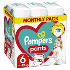 Pampers Activ Baby-Dry Pants Plenice za enkratno uporabo 6 (15+ kg) 132 kosov - MESEČNA DOBAVA