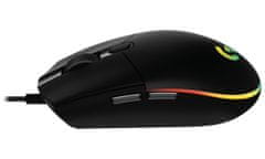 Logitech gaming miška G102 LIGHTSYNC/ optična/ 6 gumbov/ 8000dpi/ USB/ črna