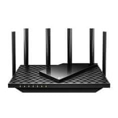 TP-Link Usmerjevalnik AX5400 Dual-Band Wi-Fi 6SPEED: 574 Mb/s pri 2,4 GHz + 4804 Mb/s pri 5 GHzSPEC: 6× antena, 1× 2,5 Gb/s