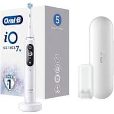 Oral-B Električna zobna ščetka iO7 Series White Alabaster