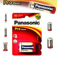 Panasonic Alkalna baterija 9V Pro Power 6LR61