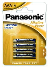 Panasonic LR03 Alkaline Power (alkalne; AAA; 1,5 V; BL4) 4 kosi - blister