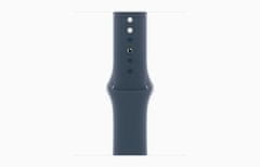 Apple Watch SE/44mm/srebrni/športni trak/Storm Blue/-S/M