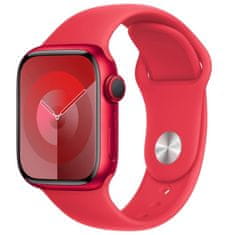 Apple Watch Series 9 41mm (PRODUCT)RED aluminij s (PRODUCT)RED športnim pasom S/M