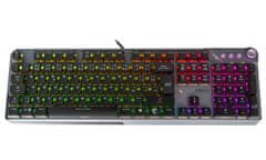 MSI gaming tipkovnica VIGOR GK71 Sonic Red/ žična/ mehanska/ RGB osvetlitev/ USB/ CZ+SK postavitev