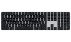 Apple Magic Keyboard z ID na dotik in številsko tipkovnico za modele Mac z silicijem - Črne tipke - Slovenščina