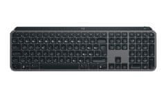 Logitech Keyboard MX Keys S/ brezžična/ Bluetooth/ USB-C/ CZ-SK postavitev/ grafitna