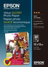 Epson Value Glossy Photo Paper 10x15cm 20 listov