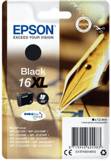 Epson črno črnilo 16XL DURABrite Ultra v enem pakiranju