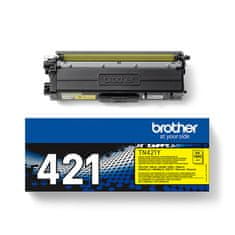 Brother TN-421Y, rumeni toner, 1 800 strani na minuto