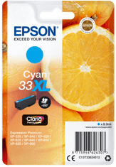 Epson enojno pakiranje cian 33XL Claria Premium črnila