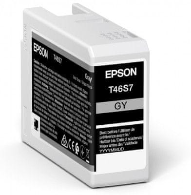 Epson enojno pakiranje sive barve T46S7 Ultrachrome