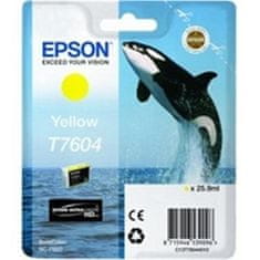 Epson T7604 Rumena kartuša s črnilom C13T76044010