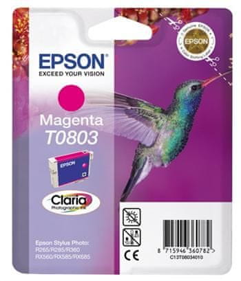 Epson R265/360,RX560 Magenta črnilna kartuša (T0803) C13T08034011