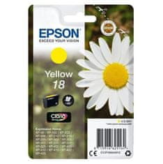 Epson Singlepack rumeno črnilo 18 Claria Home C13T18044012