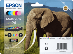 Epson Multipack 6-barvno črnilo 24 Claria Photo HD