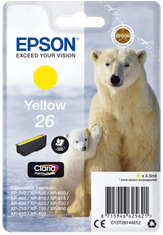 Epson Singlepack rumeno črnilo 26 Claria Premium