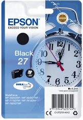 Epson enojni paket črnega črnila 27 DURABrite Ultra