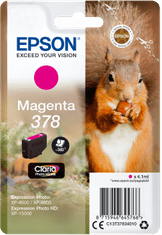 Epson enojni paket črnila Magenta 378 Claria Photo HD